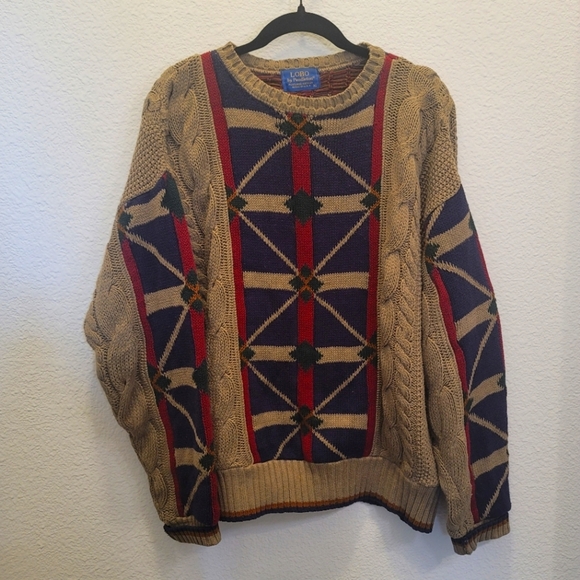 Pendleton Other - Pendleton Lobo Multicolor Geometric Men's Sweater